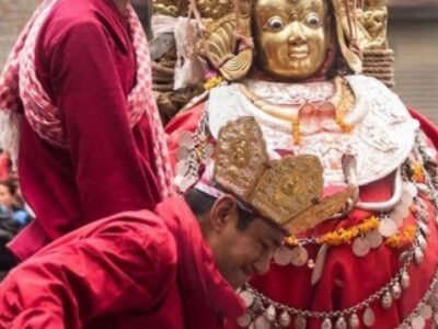 साँखुमा ३३ सय बर्ष पुरानो बज्रयोगिनी माई जात्रा सुरु हुँदै