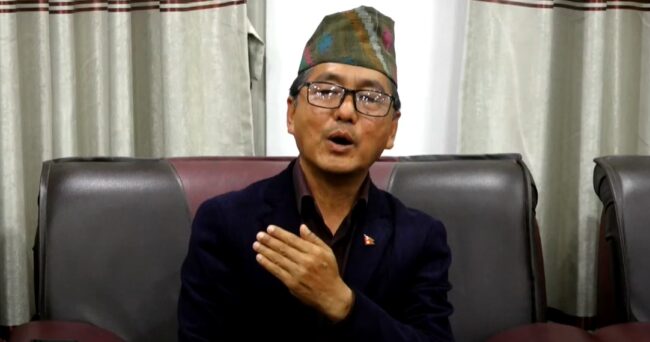 जेठ १५ को आन्दोलन हिंसात्मक हुँदैन : राजेन्द्र लिङ्देन