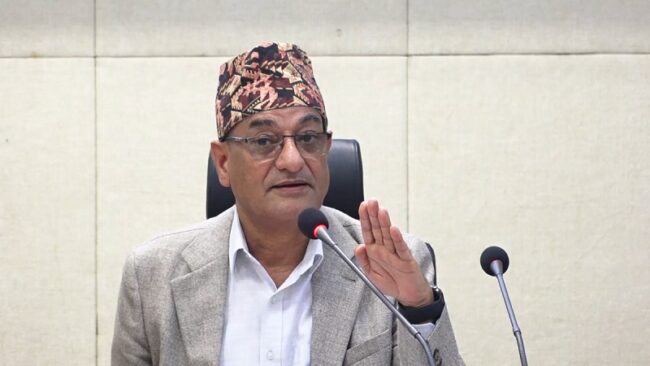 म मन्त्रालयमा आएदेखि गलत भएको पुष्टि भए राजनीतिमा देखा पर्दिनँ : गृहमन्त्री लेखक
