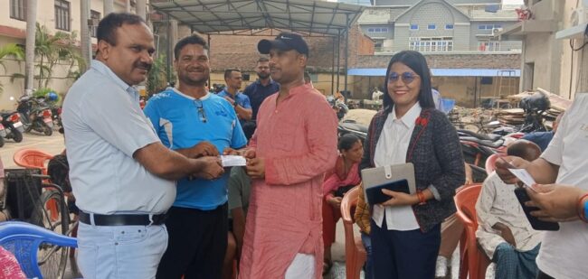 लुम्बिनीमा ‘ग’ वर्गका अपाङ्गता भएकालाई स्वास्थ्य बिमा