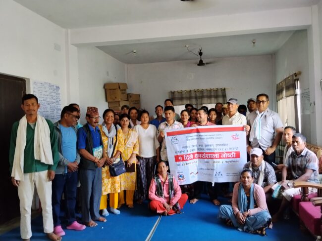 गेरुवामा वन्यजन्तुको आतंक पहिलो विपद् : वडा अध्यक्ष धर्मप्रकाश चौधरी